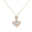 18K Rose Gold & 2.97ct Diamond Pendant Set (18.6gm)