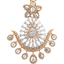 18K Rose Gold & 2.97ct Diamond Pendant Set (18.6gm)