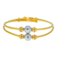 22K Yellow Gold Filigree Kid's Bangle Set (6.9gm)