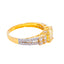22K Yellow Gold CZ Ring size 7 (2.5 grams)