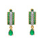 22K Yellow Gold Earring with CZ (4.7 grams)