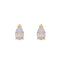 22K Yellow Gold Pendant Set with CZ (5.8 grams)