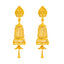 22K Yellow Gold Jhumki Earrings (20.3gm)