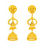 22K Yellow Gold Jhumki Earrings (14.8gm)