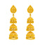 22K Yellow Gold Jhumki Earrings (30.8gm)