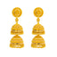 22K Yellow Gold Jhumki Earrings (23.2gm)