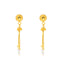 22K Yellow Gold Necklace Set with Pearls (13.5 grams)