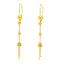 22K Yellow Gold Beaded Necklace Set (11.6 grams)