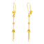 22K Yellow Gold Beaded Necklace Set (11.6 grams)