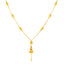 22K Yellow Gold Beaded Necklace Set (14.4 grams)