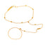 22K Yellow Gold Beaded Panja (2.5 grams)