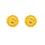 22K Yellow Gold Stud Earrings (3.8gm)