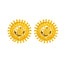 22K Yellow Gold Stud Earrings (5.2gm)