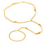 22K Yellow Gold Beaded Panja (4.7 grams)