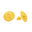 22K Yellow Gold Stud Earrings (5.3gm)