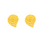 22K Yellow Gold Stud Earrings (5.2gm)