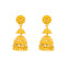 22K Yellow Gold Jhumki Earrings (9.3gm)