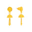 22K Yellow Gold Jhumki Earrings (5.6gm)