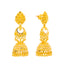 22K Yellow Gold Jhumki Earrings (11.2gm)
