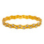 22K Yellow & White Gold Kids Bangle Set of 2 (8.8gm)