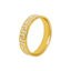 22K Yellow & White Gold Wedding Band Ring (5.2 grams)