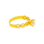 22K Yellow Gold & Cubic Zirconia Ring (2.6 grams)