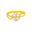 22K Yellow Gold & CZ Ring (1.9 grams)