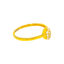 22K Yellow Gold & CZ Ring (1.1 grams)