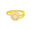 22K Yellow Gold & CZ Ring (2.9 grams)