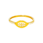 22K Yellow Gold & CZ Ring (1.2 grams)