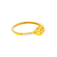 22K Yellow Gold & CZ Ring (1.2 grams)