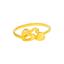 22K Yellow Gold & CZ Ring (2.1 grams)