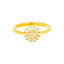 22K Yellow Gold & CZ Ring (2.3 grams)