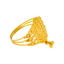 22K Yellow Gold Filigree Ring (3.2 grams)