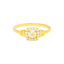 22K Yellow Gold & CZ Ring (1.5 grams)