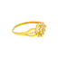 22K Yellow Gold & CZ Ring (1.3 grams)