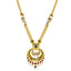 22K Yellow Gold Necklace Set w/ Kundan, Emerald, CZ, Pearls, and Ruby (85.2gm)