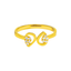 22K Yellow Gold & CZ Ring (2.1 grams)