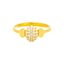 22K Yellow Gold & CZ Ring (2.2 grams)
