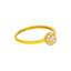 22K Yellow Gold & CZ Ring (1.4 grams)