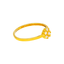 22K Yellow Gold & CZ Ring (1.2 grams)
