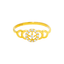 22K Yellow Gold & CZ Ring (1.3 grams)