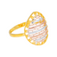 22K Multi-Tone Gold Filigree Ring (2.2 grams)