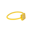 22K Yellow Gold and CZ Ring (1.3 grams)