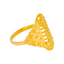 22K Yellow Gold Filigree Ring (3.7 grams)