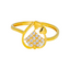 22K Yellow Gold & CZ Ring (1.6 grams)