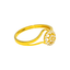 22K Yellow Gold and CZ Ring (1.6 grams)