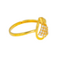 22K Yellow Gold & CZ Ring (1.6 grams)