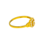 22K Yellow Gold and CZ Ring (1.5 grams)