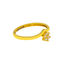 22K Yellow Gold and CZ Ring (1.3 grams)